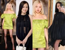 2 BLACKPINK ครองปารีส! จีซู-โรเซ่ สวยฟาดกลางเเฟชั่นวีค